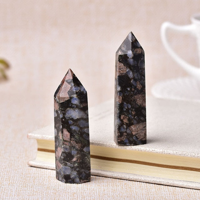 26 Standing Crystal Stone Towers
