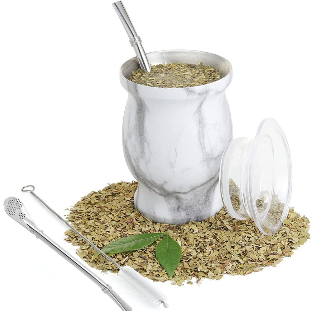 Stainless Steel Yerba Mate Cup Set