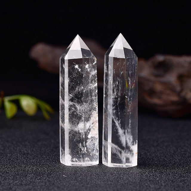 26 Standing Crystal Stone Towers