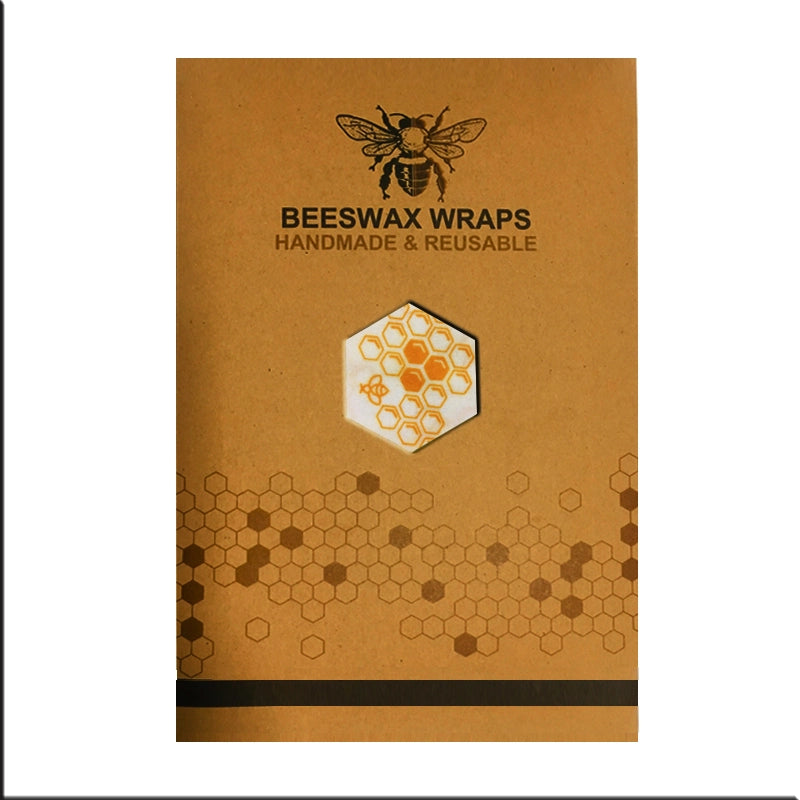 BeeWrap - Sustainable Organic Beeswax Wraps for Food Storage - Honeycomb - Conscious Shopping