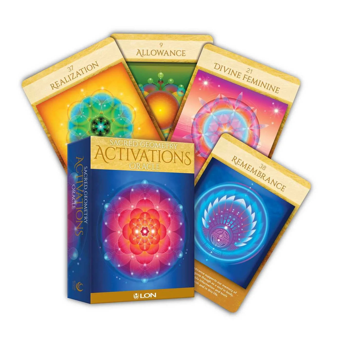 Sacred Geometry Activations Oracle Cards - Conscious Shopping