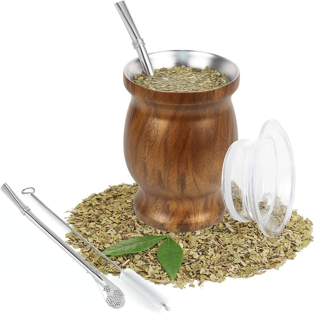 Stainless Steel Yerba Mate Cup Set