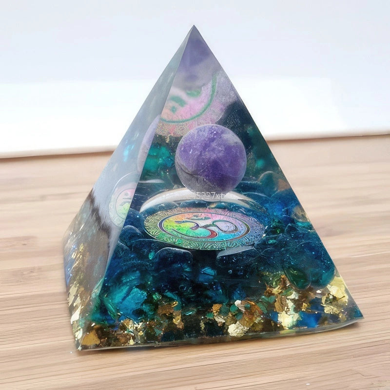 Handmade Orgonite Pyramids - A Perfect Fusion of Energy Healing & Style - Solar Om - Conscious Shopping